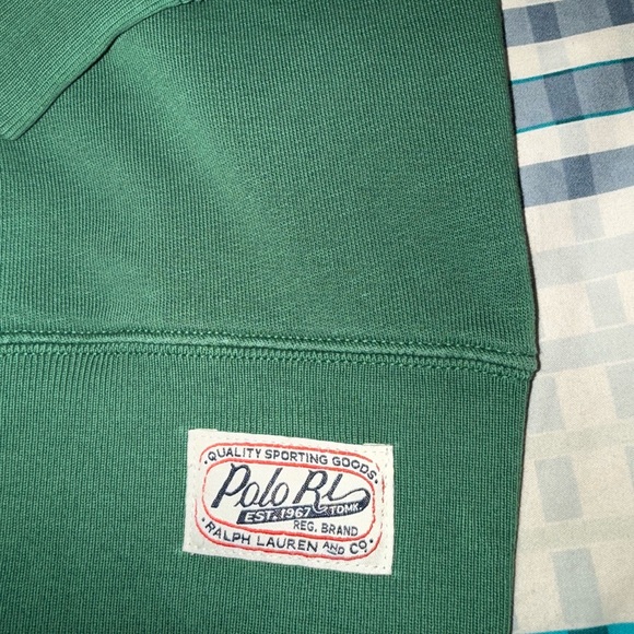 Ralph Lauren Green Crewneck Sweatshirt - Picture 2 of 3